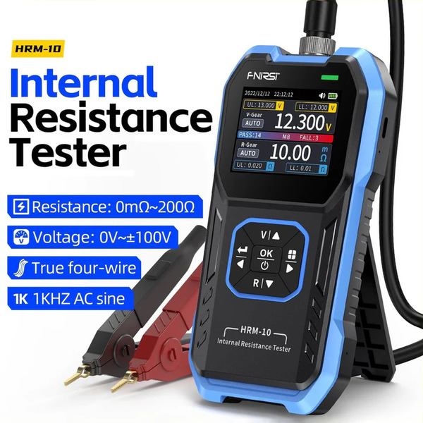 https://bvmeter.com/Thông số kỹ thuật thiết bị đo nội trở pin, acquy HRM-10